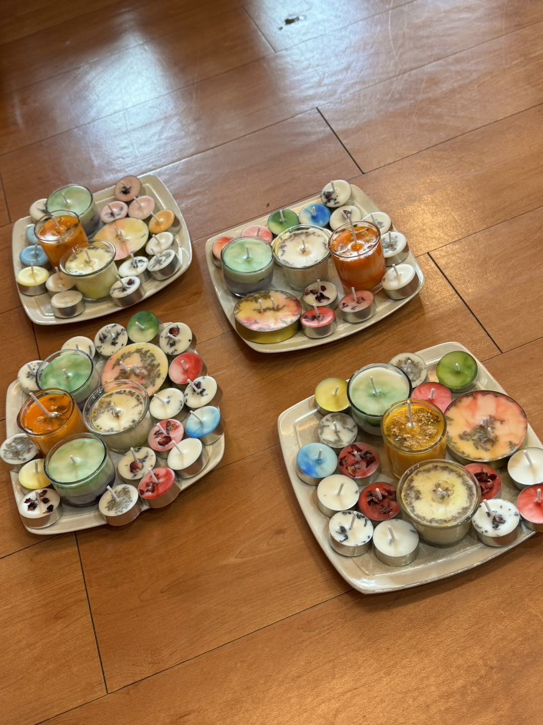 分享光能蠟燭手作ㄧㄖ工作坊