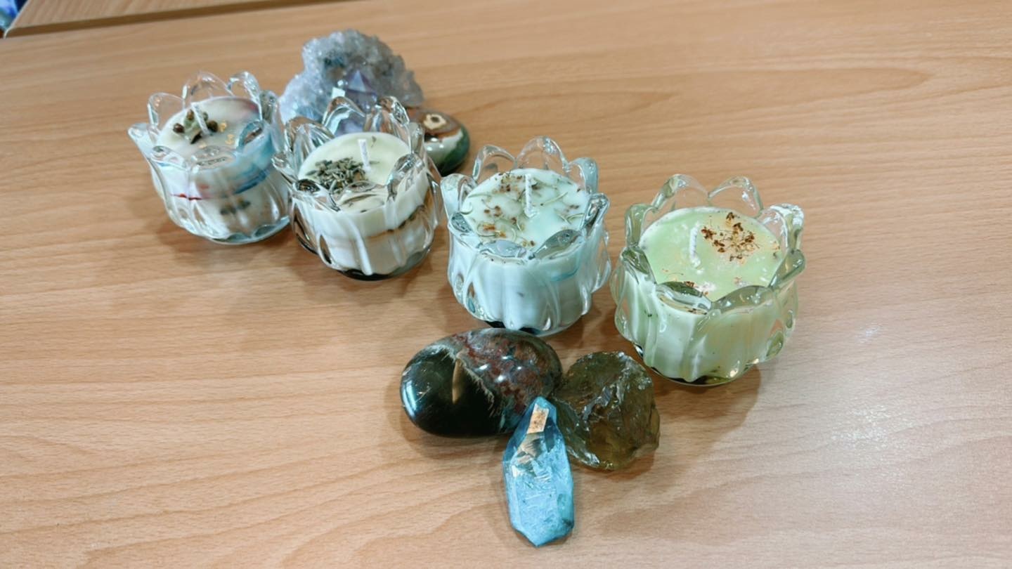 分享光能蠟燭手作照片