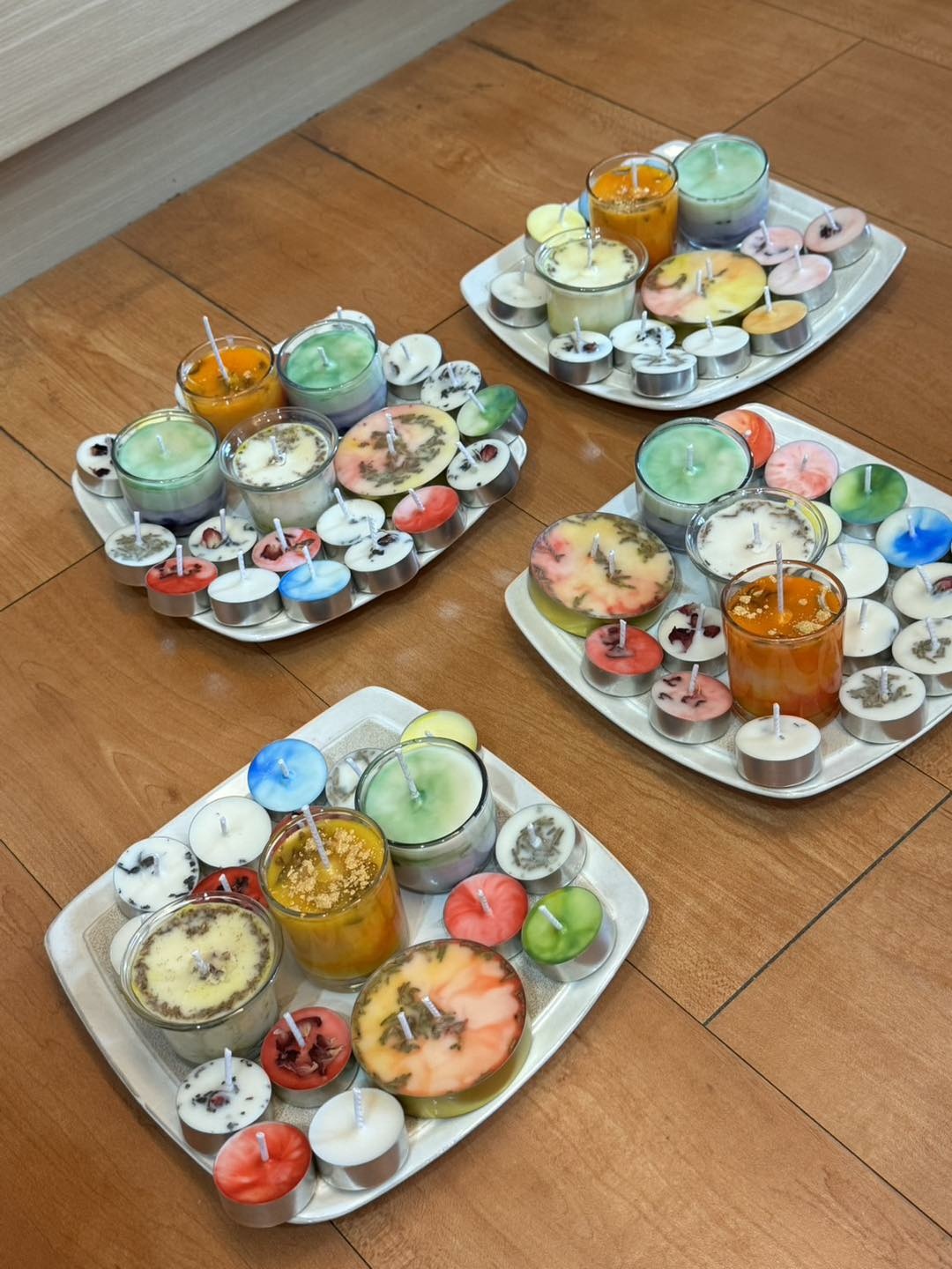 分享光能蠟燭手作ㄧㄖ工作坊